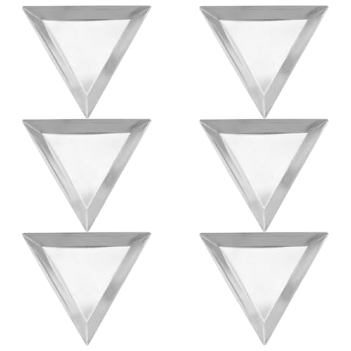 HAKIDZEL 6 Stück kleine Wiegeschiffchen: Mini-Wiegeschalen für Waagen – Wiegeschalen aus Edelstahl zum Mischen von Pulver, Flüssigkeiten, Schmuck und Epoxidharz – Laborbedarf HAKIDZEL 6 Stück kleine Wiegeschiffchen: Mini-Wiegeschalen für Waagen – Wiegeschalen aus Edelstahl zum Mischen von Pulver, Flüssigkeiten, Schmuck und Epoxidharz – Laborbedarf von HAKIDZEL