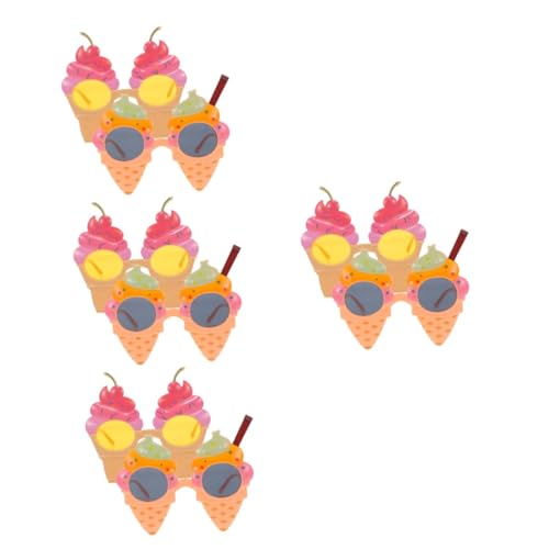 HAKIDZEL 8 Stck. Lustige Eiscreme Sonnenbrillen aus Stabilem Leichte Partybrille mit Kreativem Hawaii Design Dekorative Randlose Brillen für Strand Poolparty und Karneval HAKIDZEL 8 Stck. Lustige Eiscreme Sonnenbrillen aus Stabilem Leichte Partybrille mit Kreativem Hawaii Design Dekorative Randlose Brillen für Strand Poolparty und Karneval von HAKIDZEL