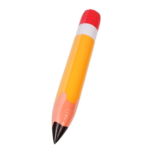 HAKIDZEL Aufblasbarer Bleistiftballon PVC Große Klassenzimmer Dekoration Kinderparty Fotorequisite Lebendige Orangetöne HAKIDZEL Aufblasbarer Bleistiftballon PVC Große Klassenzimmer Dekoration Kinderparty Fotorequisite Lebendige Orangetöne von HAKIDZEL