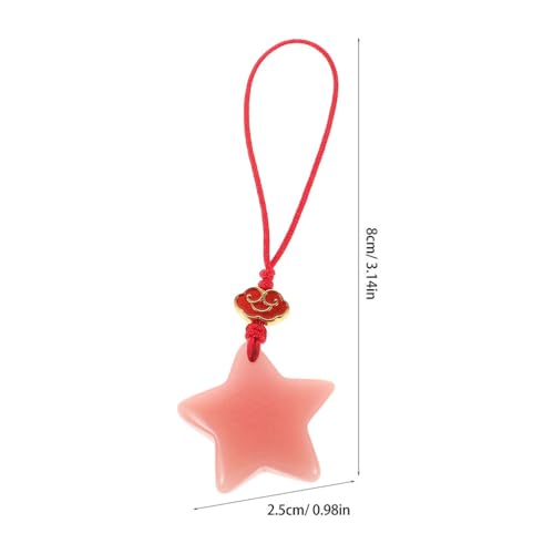 HAKIDZEL Schlüsselanhänger mit Sternanhänger, 3 Stück: Handy-Schlüsselband, im Dunkeln leuchtend, für Partygeschenke, Taschen, Schlüssel, Mobilgeräte von HAKIDZEL