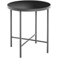 HAKU Möbel Beistelltisch Glas anthrazit 40,0 x 40,0 x 47,0 cm HAKU Möbel Beistelltisch Glas anthrazit 40,0 x 40,0 x 47,0 cm von HAKU Möbel