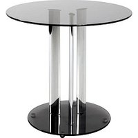 HAKU Möbel Beistelltisch Glas grau 59,0 x 59,0 x 57,0 cm von HAKU Möbel