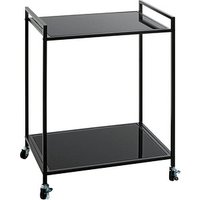 HAKU Möbel Beistelltisch Sicherheitsglas schwarz 50,0 x 36,0 x 69,0 cm HAKU Möbel Beistelltisch Sicherheitsglas schwarz 50,0 x 36,0 x 69,0 cm von HAKU Möbel