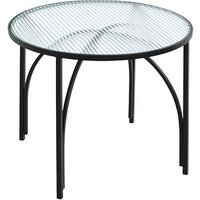HAKU Möbel Beistelltisch Sicherheitsglas schwarz 50,0 x 50,0 x 40,0 cm HAKU Möbel Beistelltisch Sicherheitsglas schwarz 50,0 x 50,0 x 40,0 cm von HAKU Möbel