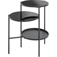 HAKU Möbel Beistelltisch Sicherheitsglas schwarz 56,0 x 39,0 x 71,0 cm HAKU Möbel Beistelltisch Sicherheitsglas schwarz 56,0 x 39,0 x 71,0 cm von HAKU Möbel