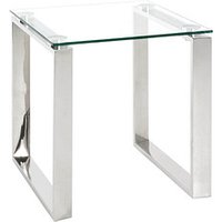HAKU Möbel Beistelltisch Glas transparent 42,0 x 42,0 x 45,0 cm von HAKU Möbel