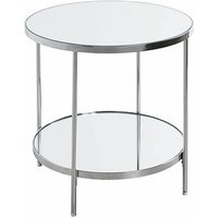 HAKU Möbel Beistelltisch Glas silber 45,0 x 45,0 x 46,0 cm HAKU Möbel Beistelltisch Glas silber 45,0 x 45,0 x 46,0 cm von HAKU Möbel