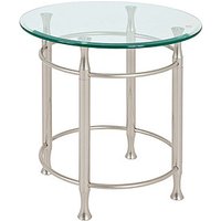 HAKU Möbel Beistelltisch Glas silber 50,0 x 50,0 x 52,0 cm HAKU Möbel Beistelltisch Glas silber 50,0 x 50,0 x 52,0 cm von HAKU Möbel