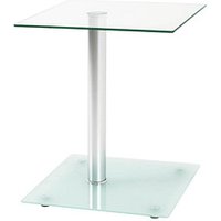 HAKU Möbel Beistelltisch Glas transparent 40,0 x 40,0 x 52,0 cm von HAKU Möbel