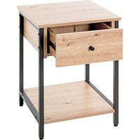 HAKU Möbel Beistelltisch Holz bergen-eiche 40,0 x 40,0 x 55,0 cm von HAKU Möbel