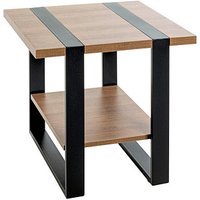 HAKU Möbel Beistelltisch Holz bologna-eiche 45,0 x 45,0 x 45,0 cm von HAKU Möbel