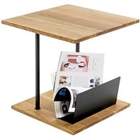 HAKU Möbel Beistelltisch Massivholz eiche 45,0 x 45,0 x 45,0 cm HAKU Möbel Beistelltisch Massivholz eiche 45,0 x 45,0 x 45,0 cm von HAKU Möbel