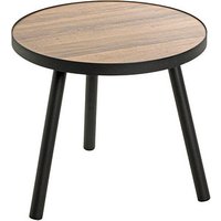 HAKU Möbel Beistelltisch Holz schwarz, eiche 40,0 x 40,0 x 36,0 cm von HAKU Möbel
