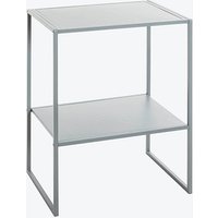HAKU Möbel Beistelltisch Metall grau 45,0 x 35,0 x 60,0 cm HAKU Möbel Beistelltisch Metall grau 45,0 x 35,0 x 60,0 cm von HAKU Möbel