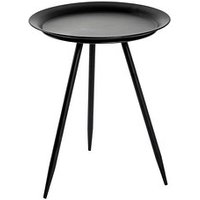 HAKU Möbel Beistelltisch Metall schwarz 38,0 x 38,0 x 47,0 cm von HAKU Möbel