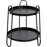 HAKU Möbel Beistelltisch Metall schwarz 43,0 x 43,0 x 50,0 cm HAKU Möbel Beistelltisch Metall schwarz 43,0 x 43,0 x 50,0 cm von HAKU Möbel