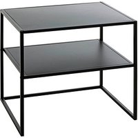 HAKU Möbel Beistelltisch Metall schwarz 50,0 x 40,0 x 45,0 cm von HAKU Möbel
