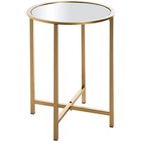 HAKU Möbel Beistelltisch Spiegel gold 39,0 x 39,0 x 53,0 cm von HAKU Möbel