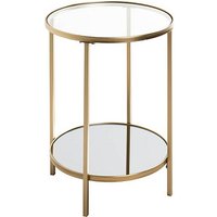 HAKU Möbel Beistelltisch rund Spiegel, Sicherheitsglas gold 39,0 x 39,0 x 55,0 cm, 1 St. HAKU Möbel Beistelltisch rund Spiegel, Sicherheitsglas gold 39,0 x 39,0 x 55,0 cm, 1 St. von HAKU Möbel