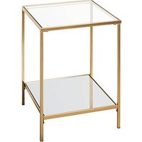 HAKU Möbel Beistelltisch Spiegel, Sicherheitsglas gold 39,0 x 39,0 x 55,0 cm HAKU Möbel Beistelltisch Spiegel, Sicherheitsglas gold 39,0 x 39,0 x 55,0 cm von HAKU Möbel