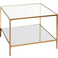 HAKU Möbel Beistelltisch Spiegel, Sicherheitsglas gold 60,0 x 60,0 x 45,0 cm HAKU Möbel Beistelltisch Spiegel, Sicherheitsglas gold 60,0 x 60,0 x 45,0 cm von HAKU Möbel