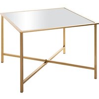 HAKU Möbel Beistelltisch Spiegel gold 60,0 x 60,0 x 45,0 cm von HAKU Möbel