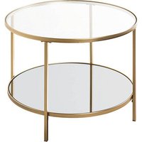 HAKU Möbel Beistelltisch Spiegel, Sicherheitsglas gold 60,0 x 60,0 x 45,0 cm HAKU Möbel Beistelltisch Spiegel, Sicherheitsglas gold 60,0 x 60,0 x 45,0 cm von HAKU Möbel