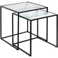 HAKU Möbel Beistelltische-Set Sicherheitsglas schwarz HAKU Möbel Beistelltische-Set Sicherheitsglas schwarz von HAKU Möbel