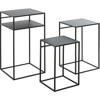 HAKU Möbel Beistelltische-Set Metall schwarz von HAKU Möbel