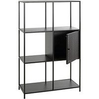 HAKU Möbel Bücherregal schwarz 80,0 x 37,0 x 134,0 cm von HAKU Möbel