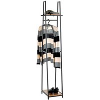HAKU Möbel Kleiderständer 25993 eiche Metall 38,0, x 166,0 cm HAKU Möbel Kleiderständer 25993 eiche Metall 38,0, x 166,0 cm von HAKU Möbel