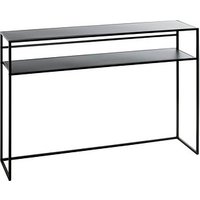 HAKU Möbel Konsolentisch Metall schwarz 112,0 x 28,0 x 81,0 cm HAKU Möbel Konsolentisch Metall schwarz 112,0 x 28,0 x 81,0 cm von HAKU Möbel