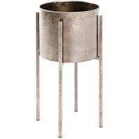 HAKU Möbel Pflanzenständer Dona 2 Metall bronze rund 27,0 x 51,0 cm von HAKU Möbel