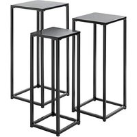 HAKU Möbel Pflanzenständer-Set Metall schwarz HAKU Möbel Pflanzenständer-Set Metall schwarz von HAKU Möbel