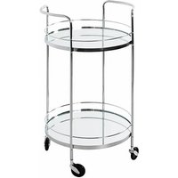 HAKU Möbel Servierwagen chrom 48,0 x 48,0 x 80,0 cm HAKU Möbel Servierwagen chrom 48,0 x 48,0 x 80,0 cm von HAKU Möbel