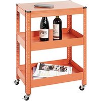 HAKU Möbel Servierwagen orange 50,0 x 32,0 x 75,0 cm HAKU Möbel Servierwagen orange 50,0 x 32,0 x 75,0 cm von HAKU Möbel
