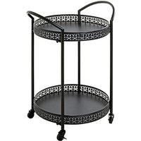 HAKU Möbel Servierwagen schwarz 51,0 x 42,0 x 71,0 cm HAKU Möbel Servierwagen schwarz 51,0 x 42,0 x 71,0 cm von HAKU Möbel