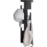 HAKU Möbel Wandgarderobe 47506 schwarz Metall 6 Haken 15,0 x 60,0 cm HAKU Möbel Wandgarderobe 47506 schwarz Metall 6 Haken 15,0 x 60,0 cm von HAKU Möbel