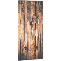 HAKU Möbel Wandgarderobe 17895 Motiv Holz 5 Haken 30,0 x 70,0 cm von HAKU Möbel
