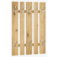 HAKU Möbel Wandgarderobe 15617 braun Holz 8 Haken 65,0 x 100,0 cm HAKU Möbel Wandgarderobe 15617 braun Holz 8 Haken 65,0 x 100,0 cm von HAKU Möbel