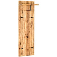 HAKU Möbel Wandgarderobe 22361 braun Holz 5 Haken 30,0 x 100,0 cm von HAKU Möbel