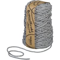 Baumwollkordel "5 mm" - Grau Baumwollkordel "5 mm" - Grau von HALBACH