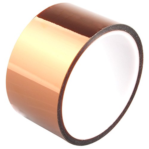 HALJIA 50 mm * 30 M Polyimid Hochtemperatur hitzebeständig Gold Klebeband für 3D Drucker Plattform/Elektrische Aufgabe/Löten Aufgabe/isolierender Leiterplatten Temperatur beständig bis zu 280 'C HALJIA 50 mm * 30 M Polyimid Hochtemperatur hitzebeständig Gold Klebeband für 3D Drucker Plattform/Elektrische Aufgabe/Löten Aufgabe/isolierender Leiterplatten Temperatur beständig bis zu 280 'C von HALJIA