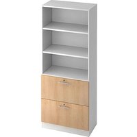 HAMMERBACHER Regalschrank 7300 RE, V7300/W/E/RE eiche, weiß 80,0 x 42,0 x 200,4 cm HAMMERBACHER Regalschrank 7300 RE, V7300/W/E/RE eiche, weiß 80,0 x 42,0 x 200,4 cm von HAMMERBACHER