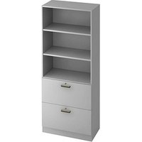 HAMMERBACHER Regalschrank 7300 SG, V7300/5/5/SG lichtgrau 80,0 x 42,0 x 200,4 cm HAMMERBACHER Regalschrank 7300 SG, V7300/5/5/SG lichtgrau 80,0 x 42,0 x 200,4 cm von HAMMERBACHER