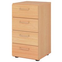 HAMMERBACHER 924S4 Schubladenschrank buche 4 Schubladen 40,0 x 42,0 x 74,8 cm HAMMERBACHER 924S4 Schubladenschrank buche 4 Schubladen 40,0 x 42,0 x 74,8 cm von HAMMERBACHER
