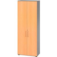 HAMMERBACHER Aktenschrank 968T6, V968T6/G/6/BS grafit, buche 5 Fachböden 80,0 x 42,0 x 215,6 cm HAMMERBACHER Aktenschrank 968T6, V968T6/G/6/BS grafit, buche 5 Fachböden 80,0 x 42,0 x 215,6 cm von HAMMERBACHER