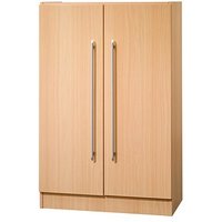 HAMMERBACHER Aktenschrank Orbis, V7550/6/6/RE buche 2 Fachböden 80,0 x 42,0 x 127,0 cm von HAMMERBACHER