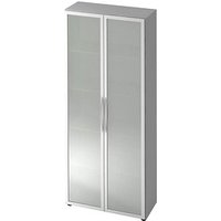 HAMMERBACHER Altus Vitrine lichtgrau 4 Fachböden HAMMERBACHER Altus Vitrine lichtgrau 4 Fachböden von HAMMERBACHER