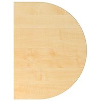 HAMMERBACHER Anbautisch höhenverstellbar QA60 ahorn, grau halbrund 60,0 x 80,0 x 65,5 - 82,5 cm HAMMERBACHER Anbautisch höhenverstellbar QA60 ahorn, grau halbrund 60,0 x 80,0 x 65,5 - 82,5 cm von HAMMERBACHER
